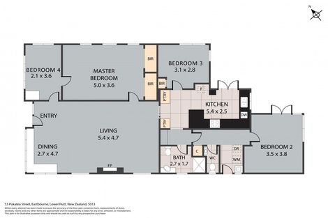 Photo of property in 53 Pukatea Street, Eastbourne, Lower Hutt, 5013