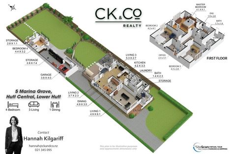 Photo of property in 5 Marina Grove, Hutt Central, Lower Hutt, 5010