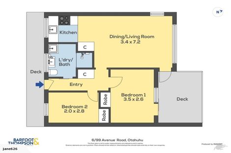 Photo of property in 6/99 Avenue Road, Otahuhu, Auckland, 1062