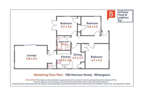 Photo of property in 106 Harrison Street, Whanganui, 4500