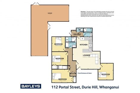 Photo of property in 112 Portal Street, Durie Hill, Whanganui, 4500