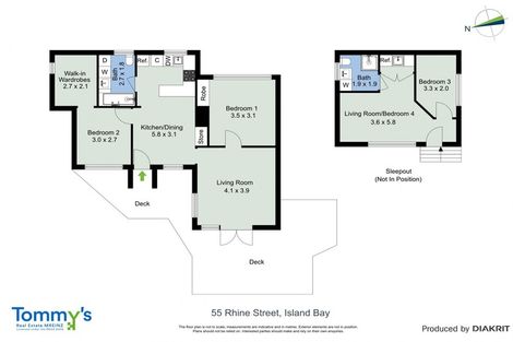 Photo of property in 55 Rhine Street, Island Bay, Wellington, 6023