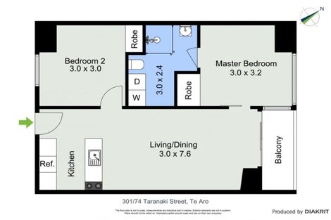 Photo of property in Soho Apartments, 301/74 Taranaki Street, Te Aro, Wellington, 6011