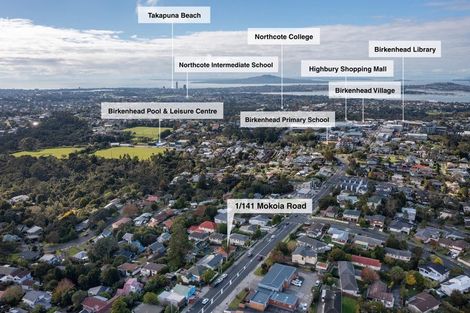 Photo of property in 1/141 Mokoia Road, Birkenhead, Auckland, 0626