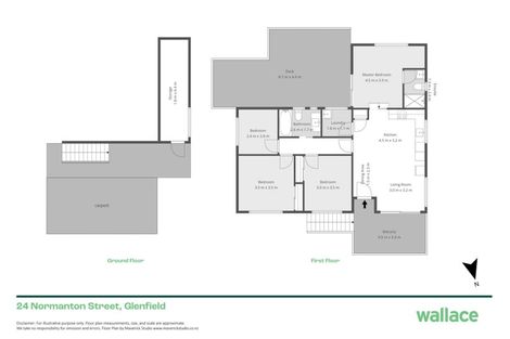 Photo of property in 24 Normanton Street, Glenfield, Auckland, 0629