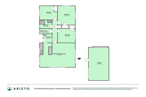 Photo of property in 1/17 Atherfold Crescent, Greenmeadows, Napier, 4112