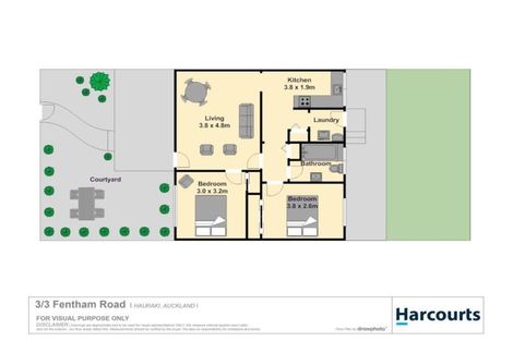 Photo of property in 3/3 Fentham Road, Hauraki, Auckland, 0622