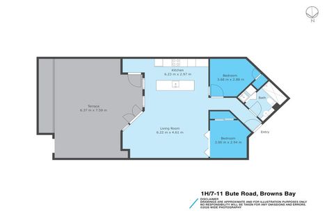 Photo of property in 2c/7-11 Bute Road, Browns Bay, Auckland, 0630
