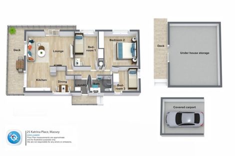 Photo of property in 25 Katrina Place, Massey, Auckland, 0614