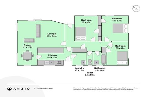 Photo of property in 51 Mount View Drive, Mangakakahi, Rotorua, 3015