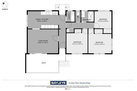 Photo of property in 8a Steen Place, Mangere Bridge, Auckland, 2022