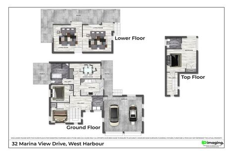 Photo of property in 32 Marina View Drive, West Harbour, Auckland, 0618