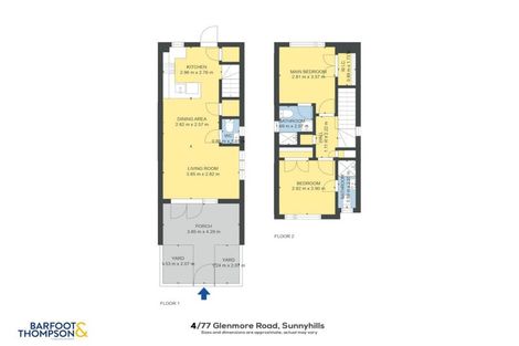 Photo of property in 2/77 Glenmore Road, Sunnyhills, Auckland, 2010