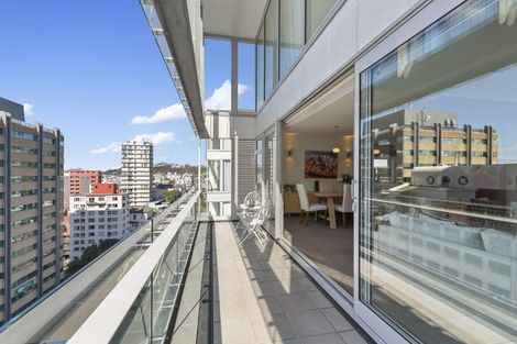 Photo of property in Montreaux Apartments, 10i/164 The Terrace, Wellington Central, Wellington, 6011