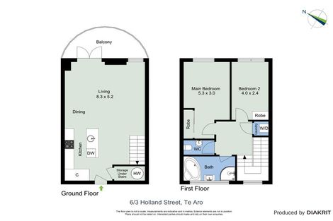 Photo of property in Hb Apartments, 6/3 Holland Street, Te Aro, Wellington, 6011