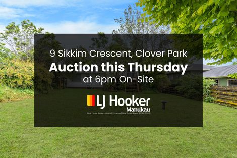 Photo of property in 9 Sikkim Crescent, Clover Park, Auckland, 2019