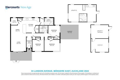 Photo of property in 34b Landon Avenue, Mangere East, Auckland, 2024