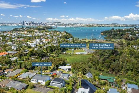 Photo of property in 13 Wilding Avenue, Northcote Point, Auckland, 0627