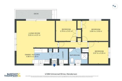 Photo of property in 1/164 Universal Drive, Henderson, Auckland, 0610