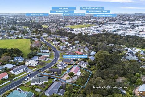 Photo of property in 81 Spence Road, Henderson, Auckland, 0612