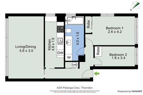 Photo of property in 4/24 Patanga Crescent, Thorndon, Wellington, 6011