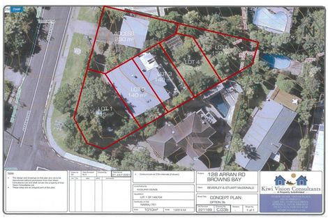 Photo of property in 128 Arran Road, Browns Bay, Auckland, 0630