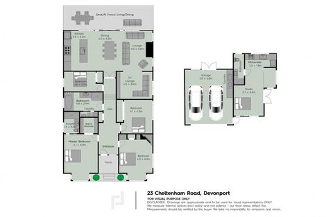 Photo of property in 23 Cheltenham Road, Devonport, Auckland, 0624