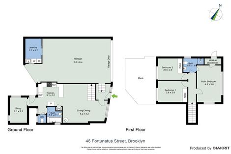 Photo of property in 46 Fortunatus Street, Brooklyn, Wellington, 6021