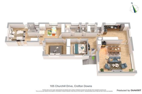 Photo of property in 105 Churchill Drive, Crofton Downs, Wellington, 6035