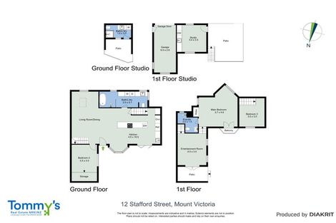 Photo of property in 12 Stafford Street, Mount Victoria, Wellington, 6011