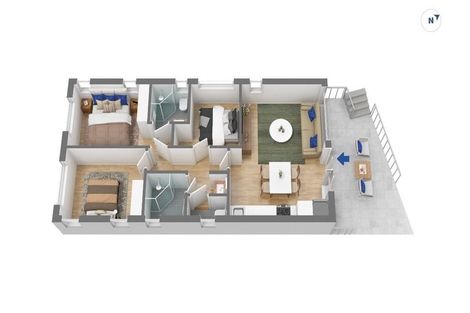 Photo of property in 122c Lancaster Road, Beach Haven, Auckland, 0626