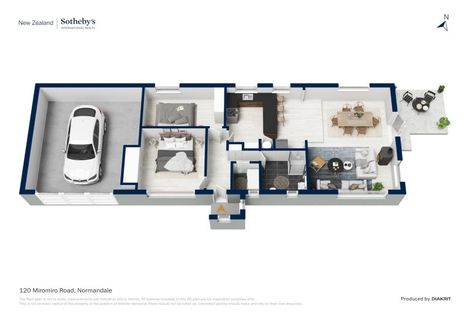 Photo of property in 120 Miromiro Road, Normandale, Lower Hutt, 5010