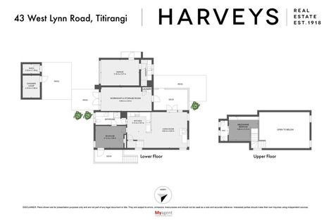 Photo of property in 43 West Lynn Road, Titirangi, Auckland, 0604