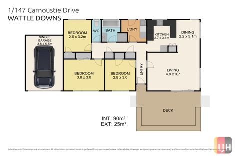 Photo of property in 1/147 Carnoustie Drive, Wattle Downs, Auckland, 2103