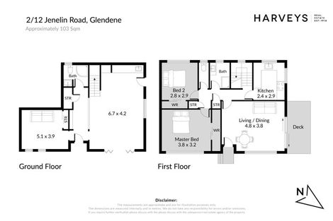 Photo of property in 2/12 Jenelin Road, Glendene, Auckland, 0602