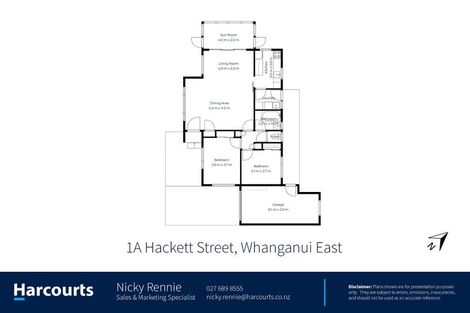 Photo of property in 1a Hackett Street, Whanganui East, Whanganui, 4500
