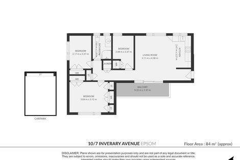 Photo of property in 10/7 Inverary Avenue, Epsom, Auckland, 1023