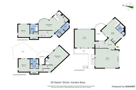 Photo of property in 38 Napier Street, Karaka Bays, Wellington, 6022