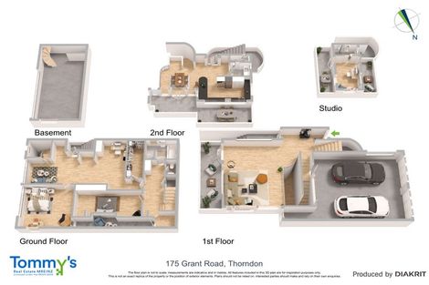 Photo of property in 175 Grant Road, Thorndon, Wellington, 6011