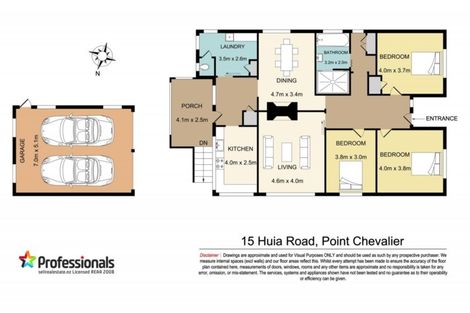 Photo of property in 15 Huia Road, Point Chevalier, Auckland, 1022