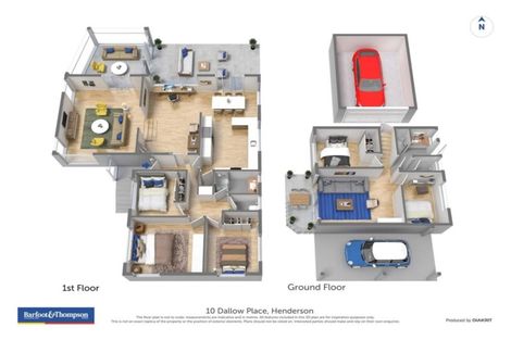 Photo of property in 10 Dallow Place, Henderson, Auckland, 0612