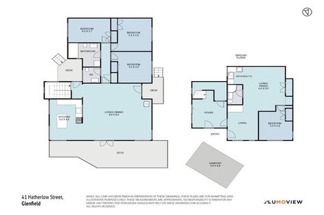 Photo of property in 41 Hatherlow Street, Glenfield, Auckland, 0629