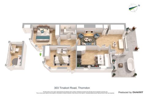 Photo of property in 303 Tinakori Road, Thorndon, Wellington, 6011