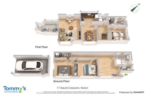 Photo of property in 17 David Crescent, Karori, Wellington, 6012