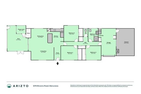 Photo of property in 3/94 Browns Road, Manurewa, Auckland, 2102