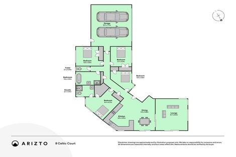 Photo of property in 8 Celtic Court, Roslyn, Palmerston North, 4414