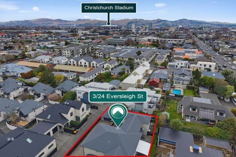 Photo of property in 3/24 Eversleigh Street, St Albans, Christchurch, 8014