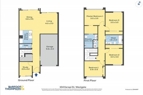 Photo of property in 104 Kerepi Street, Westgate, Auckland, 0814