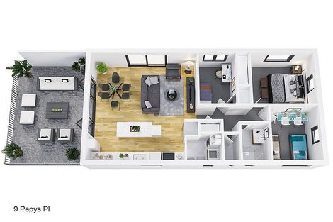 Photo of property in 9 Pepys Place, Leamington, Cambridge, 3432