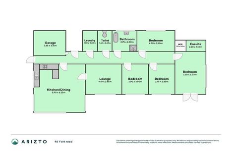 Photo of property in 46 York Road, Riversdale, 9776